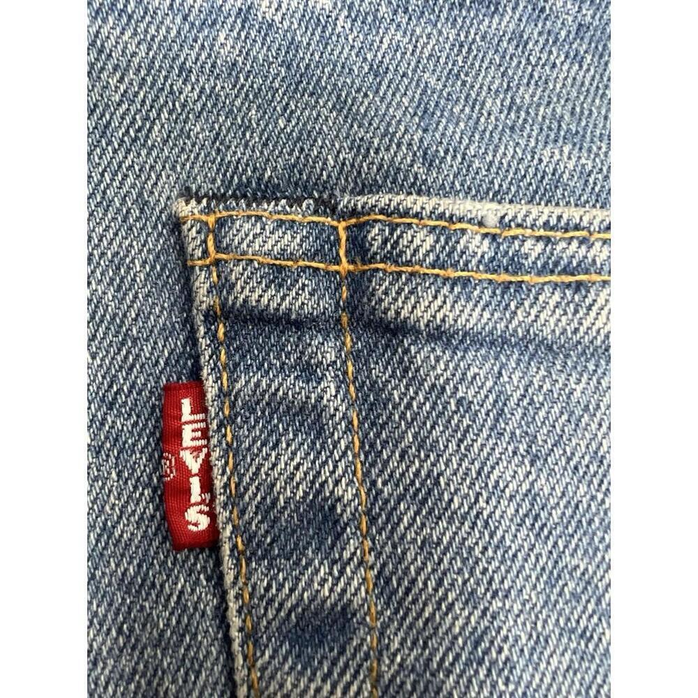 Levi’s 501 93’ Jeans Men’s 38x30 Premium Big E Logo Tab Button Fly Distressed - Picture 7 of 9